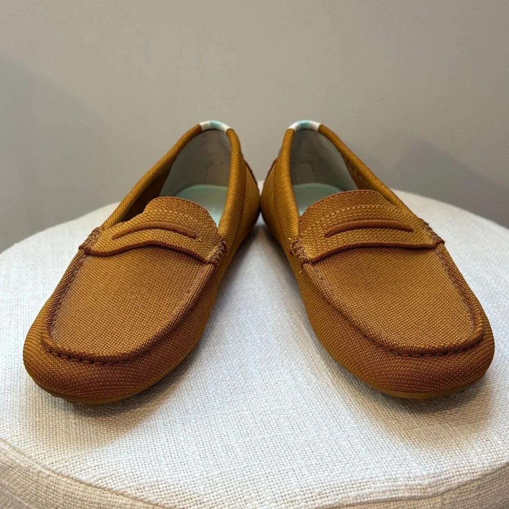 Rothy's Women's Rust Brown Penny Loafers - Picture 5 of 7